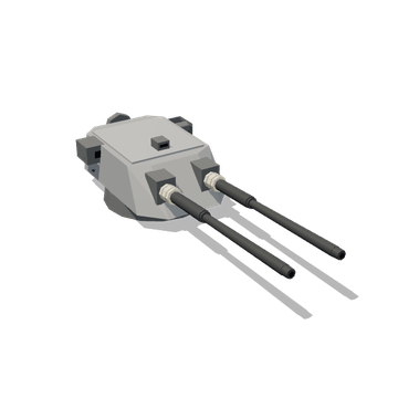20 cm twin turret model